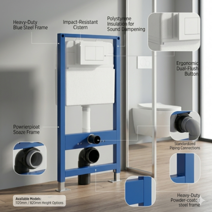 Concealed Flush Tank